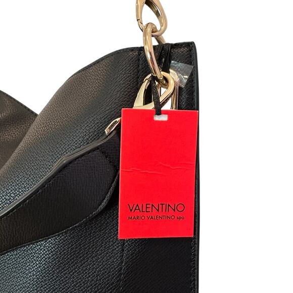 Mario Valentino Handbag Spa Bag Black NWT – Authentic Designer Tote Bag - Picture 8 of 16